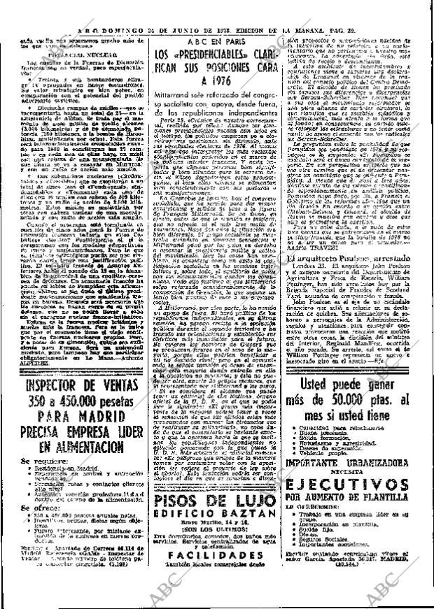 ABC MADRID 24-06-1973 página 20