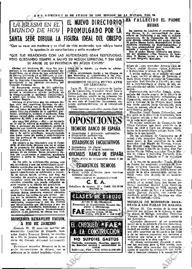 ABC MADRID 24-06-1973 página 29