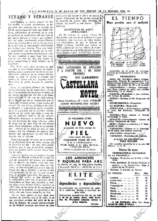 ABC MADRID 24-06-1973 página 43