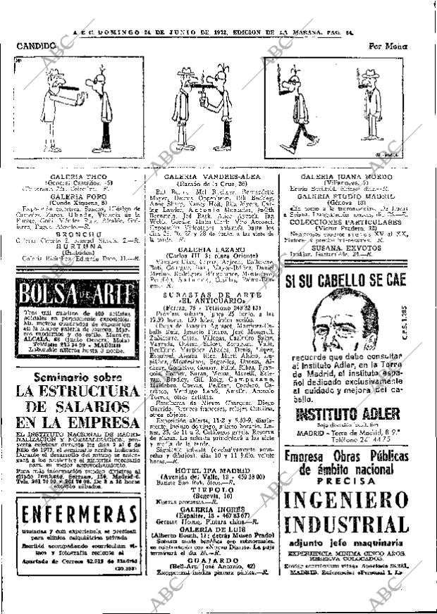 ABC MADRID 24-06-1973 página 54