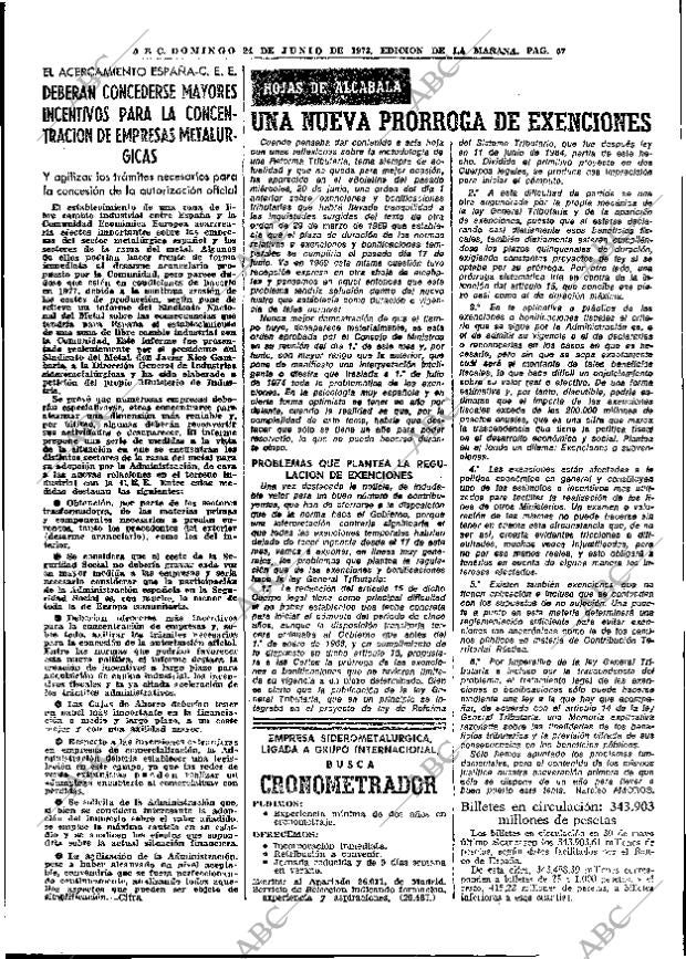 ABC MADRID 24-06-1973 página 57