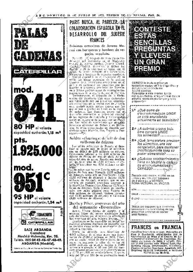 ABC MADRID 24-06-1973 página 58