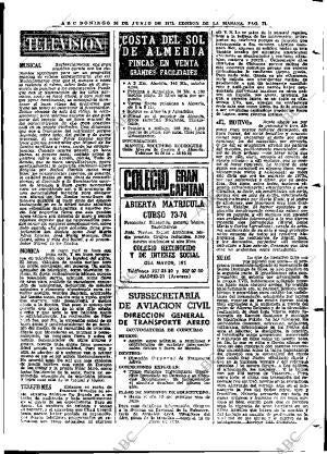 ABC MADRID 24-06-1973 página 77