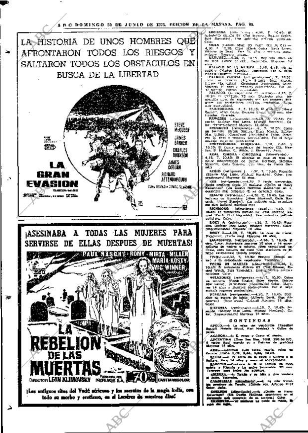 ABC MADRID 24-06-1973 página 88