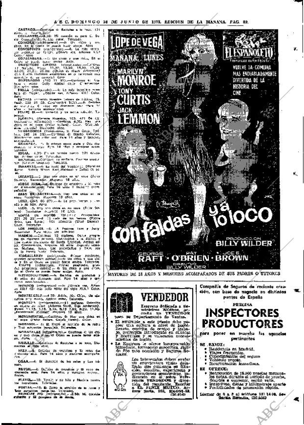 ABC MADRID 24-06-1973 página 89