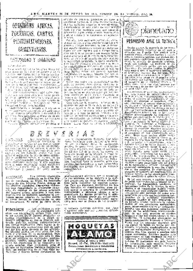 ABC MADRID 26-06-1973 página 30