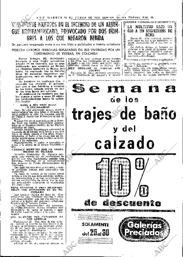 ABC MADRID 26-06-1973 página 47