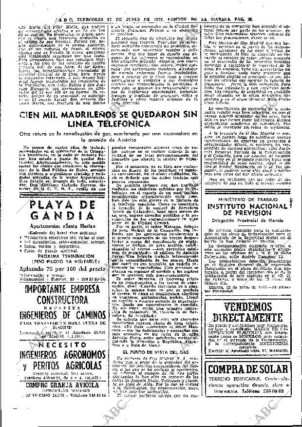 ABC MADRID 27-06-1973 página 38
