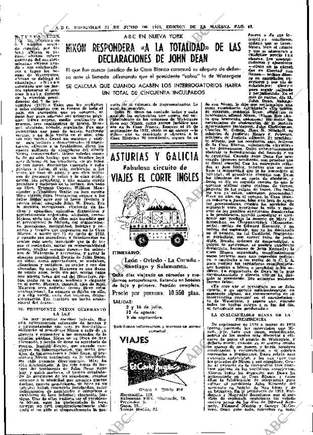 ABC MADRID 27-06-1973 página 47