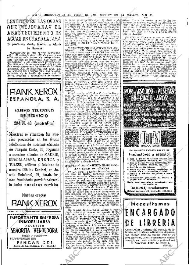 ABC MADRID 27-06-1973 página 58