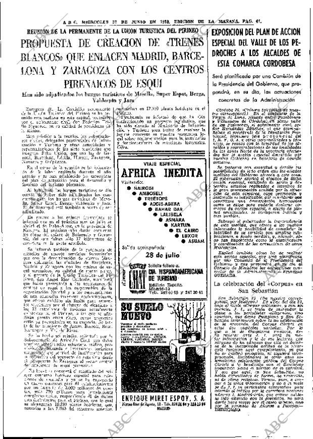 ABC MADRID 27-06-1973 página 59