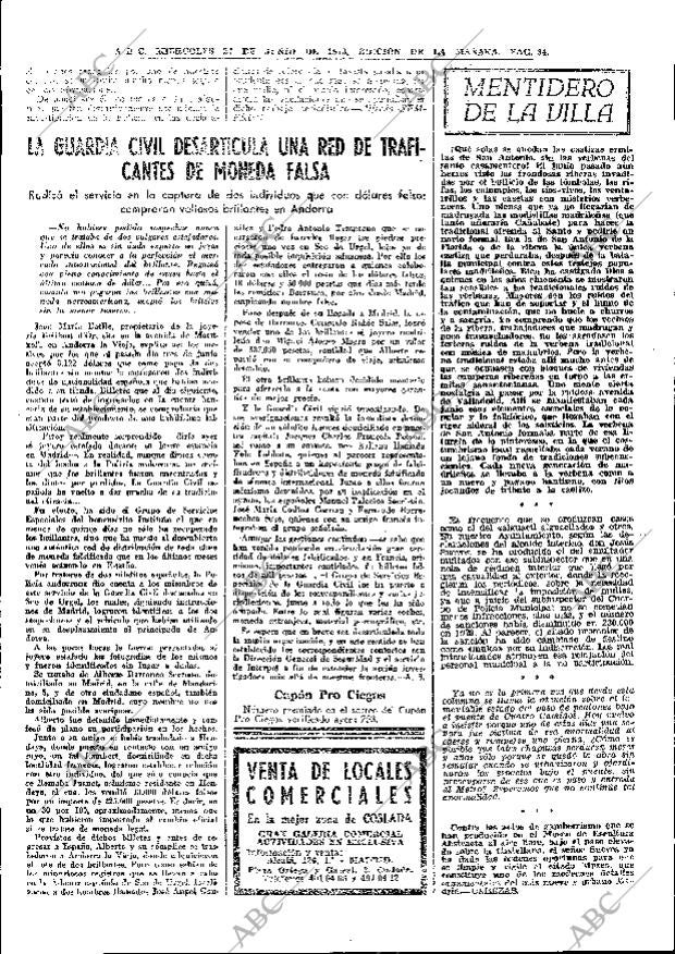 ABC MADRID 27-06-1973 página 62