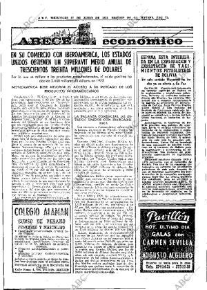 ABC MADRID 27-06-1973 página 69