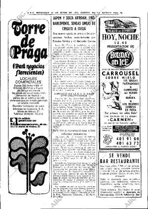 ABC MADRID 27-06-1973 página 70