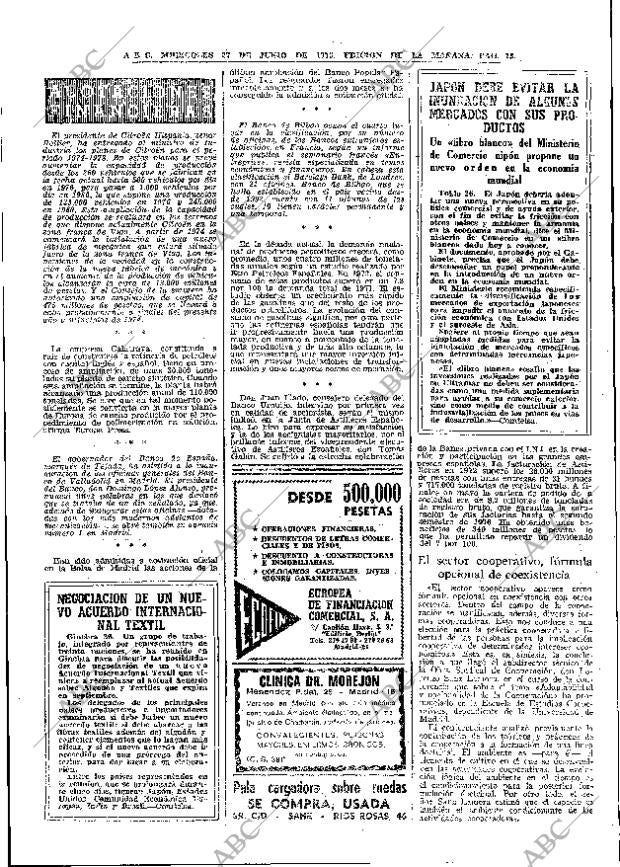 ABC MADRID 27-06-1973 página 71