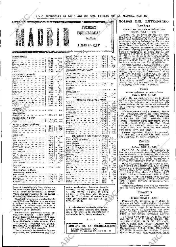 ABC MADRID 27-06-1973 página 73