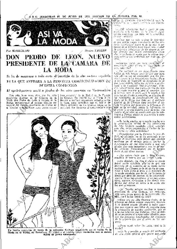 ABC MADRID 27-06-1973 página 78