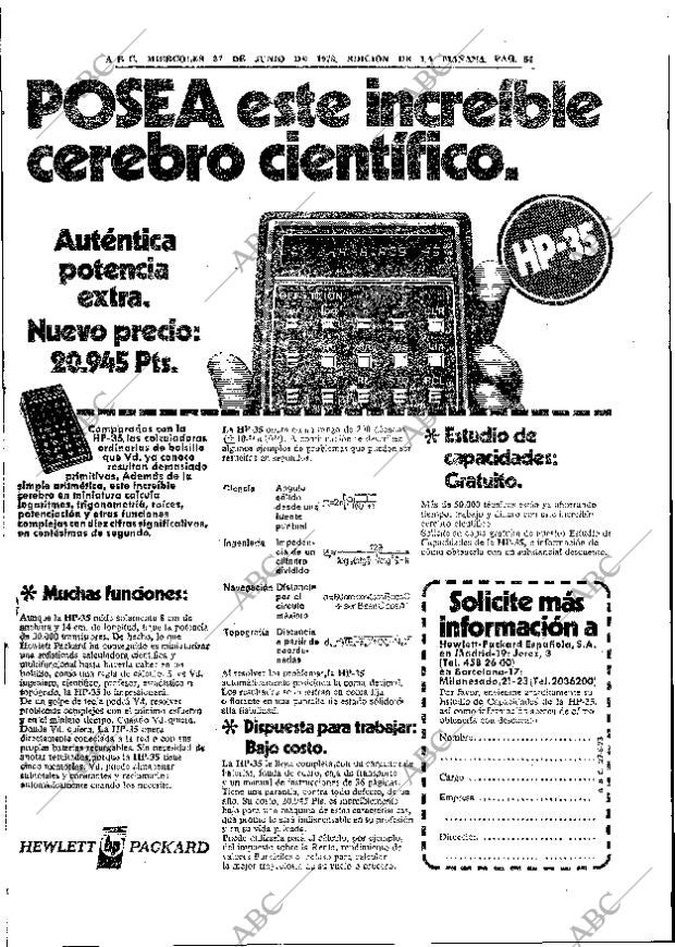 ABC MADRID 27-06-1973 página 82