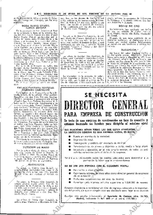 ABC MADRID 27-06-1973 página 83