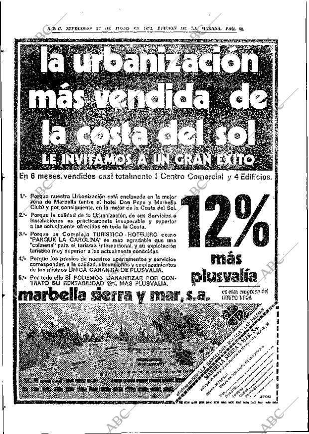 ABC MADRID 27-06-1973 página 84
