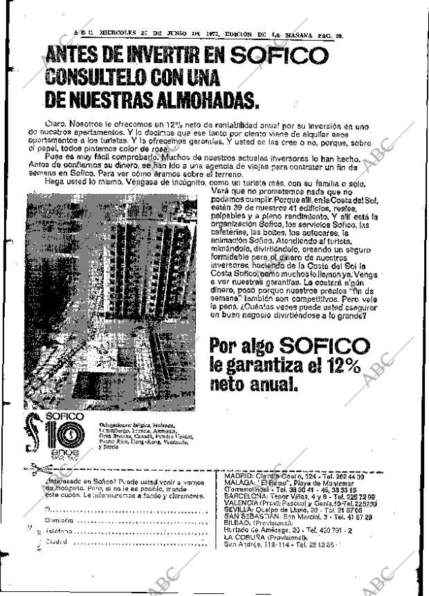 ABC MADRID 27-06-1973 página 96