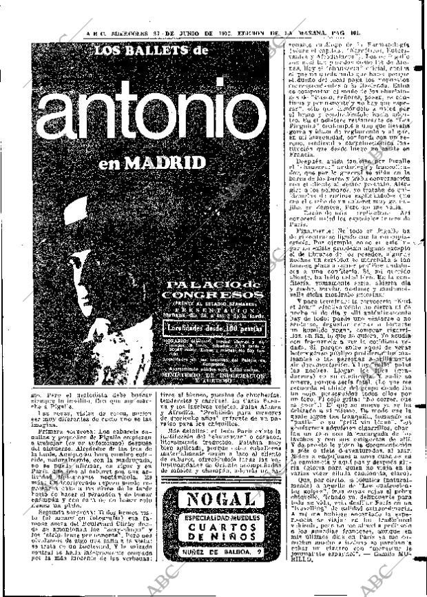 ABC MADRID 27-06-1973 página 99
