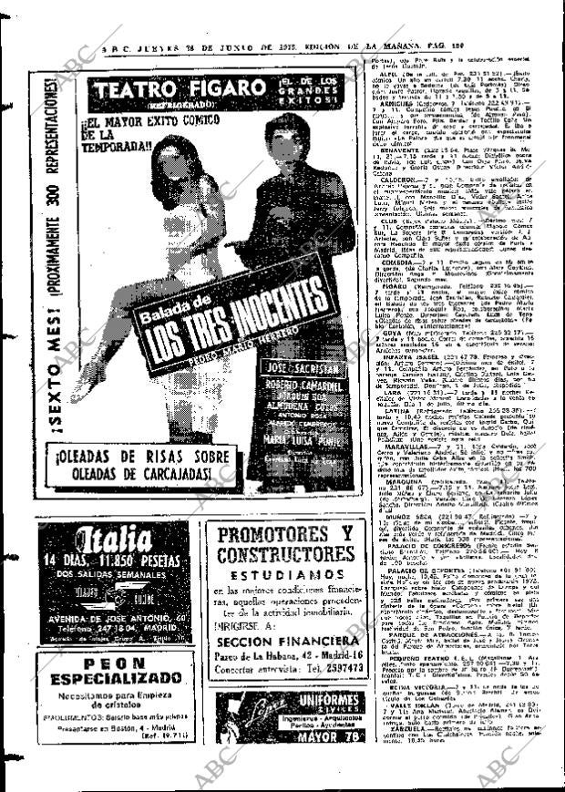 ABC MADRID 28-06-1973 página 100