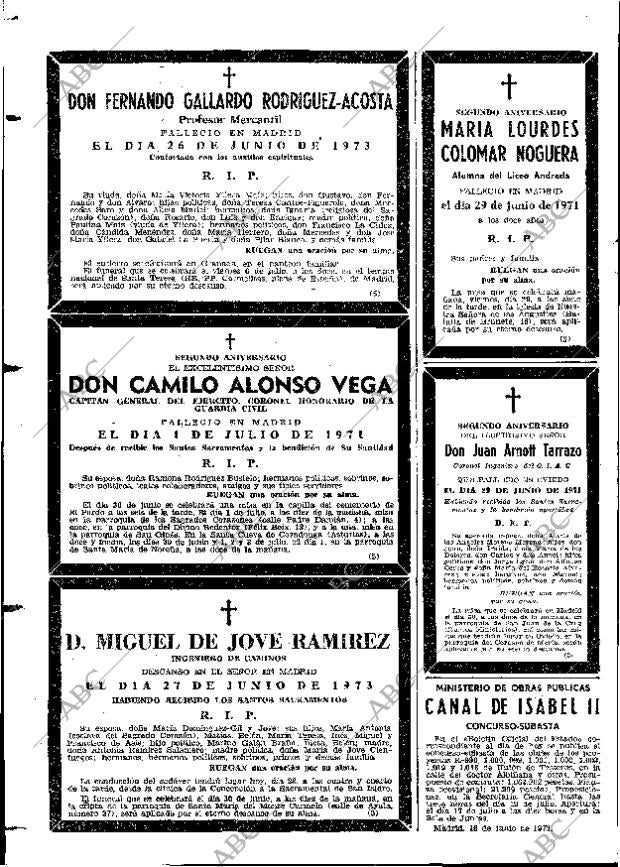 ABC MADRID 28-06-1973 página 122