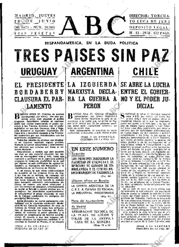 ABC MADRID 28-06-1973 página 29