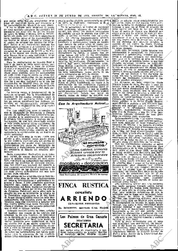 ABC MADRID 28-06-1973 página 32