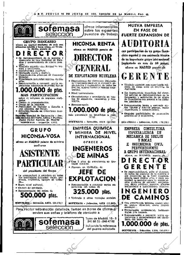 ABC MADRID 28-06-1973 página 42
