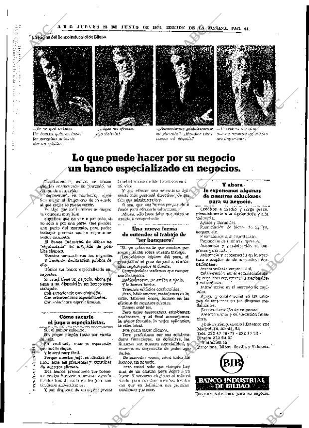 ABC MADRID 28-06-1973 página 44