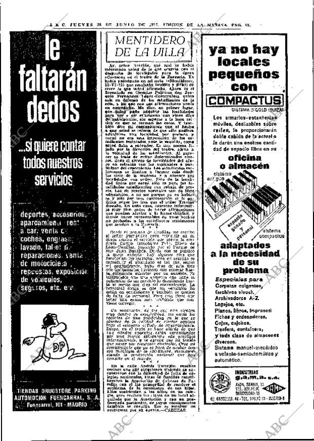 ABC MADRID 28-06-1973 página 62
