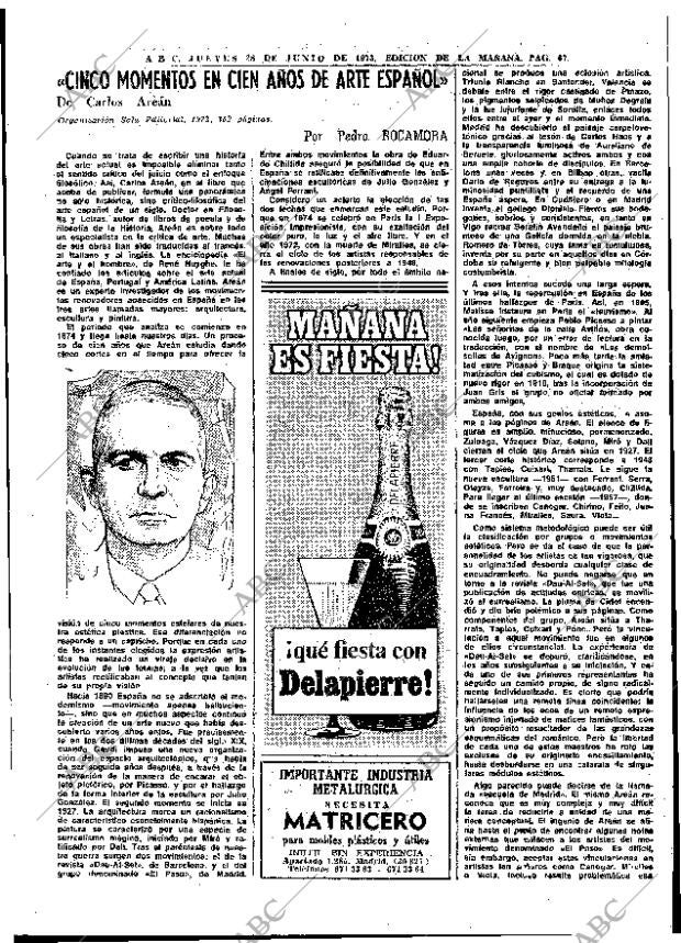 ABC MADRID 28-06-1973 página 67