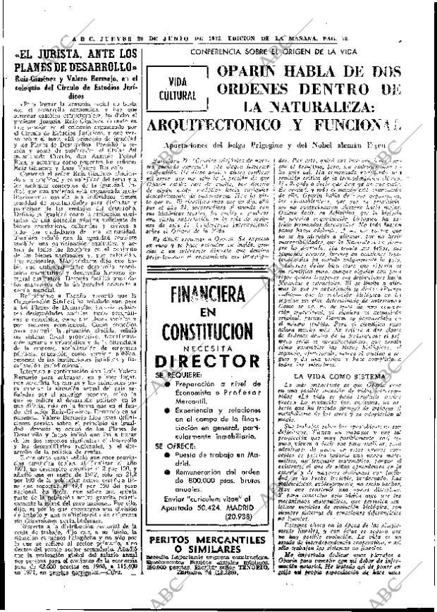 ABC MADRID 28-06-1973 página 70