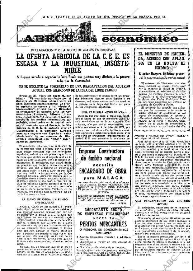 ABC MADRID 28-06-1973 página 75