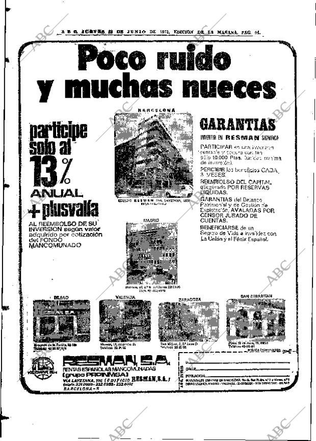 ABC MADRID 28-06-1973 página 94