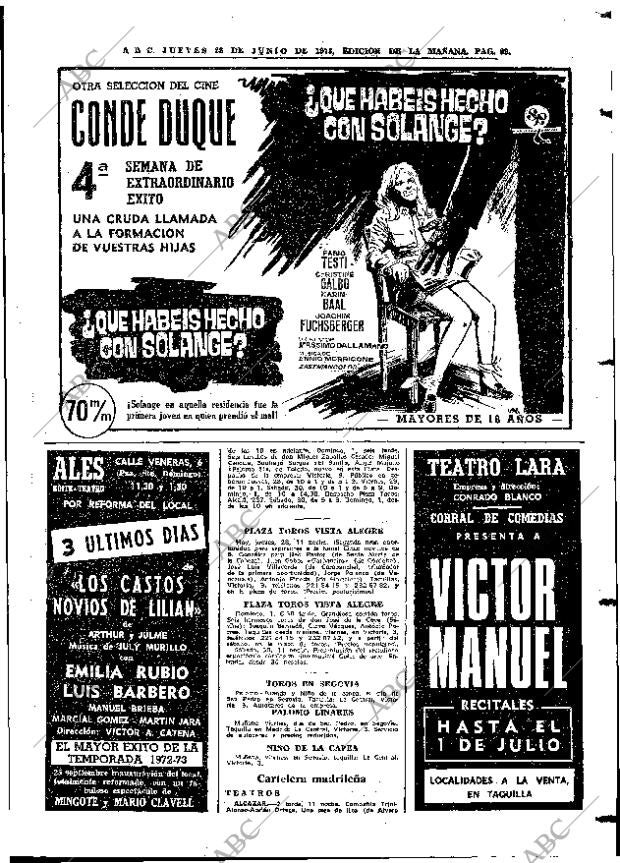 ABC MADRID 28-06-1973 página 99