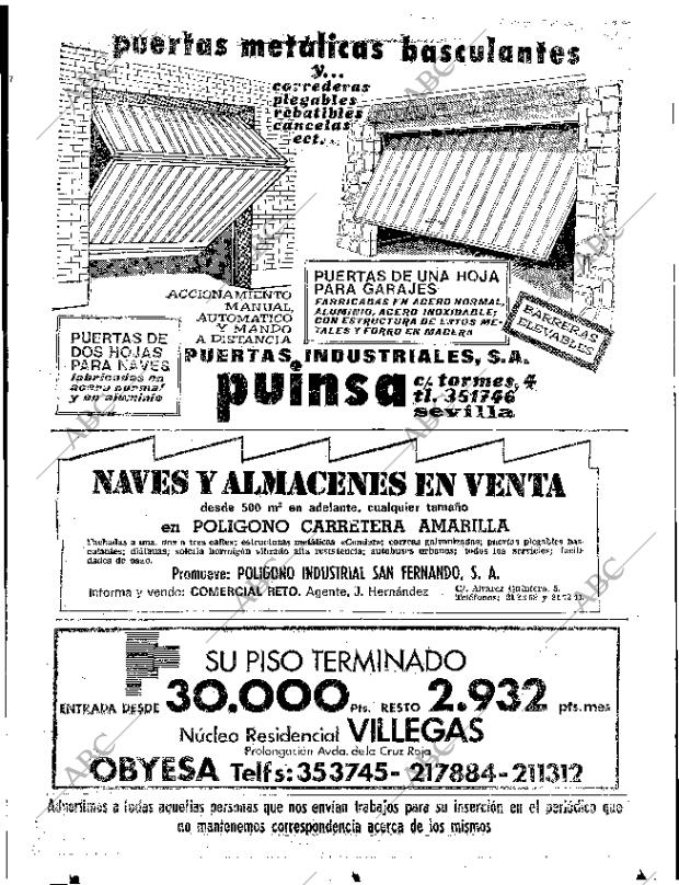 ABC SEVILLA 28-06-1973 página 117