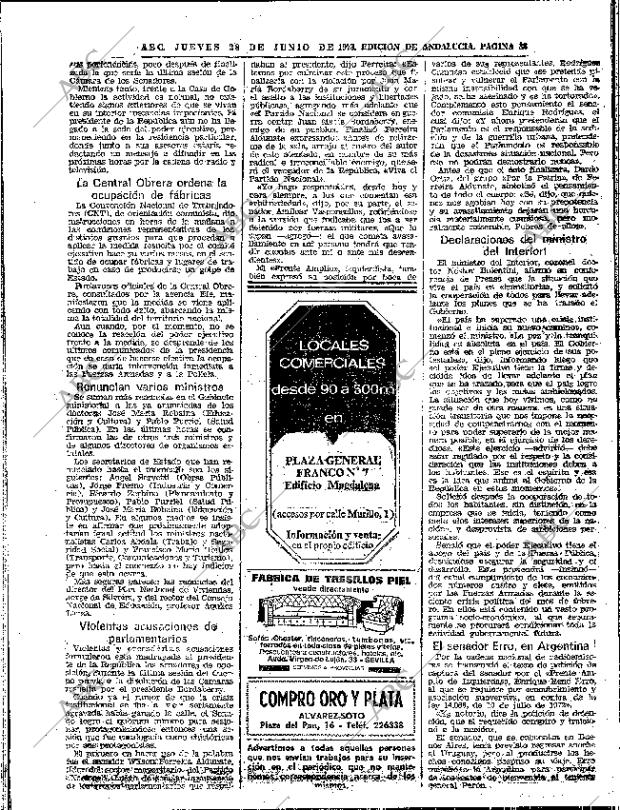 ABC SEVILLA 28-06-1973 página 32
