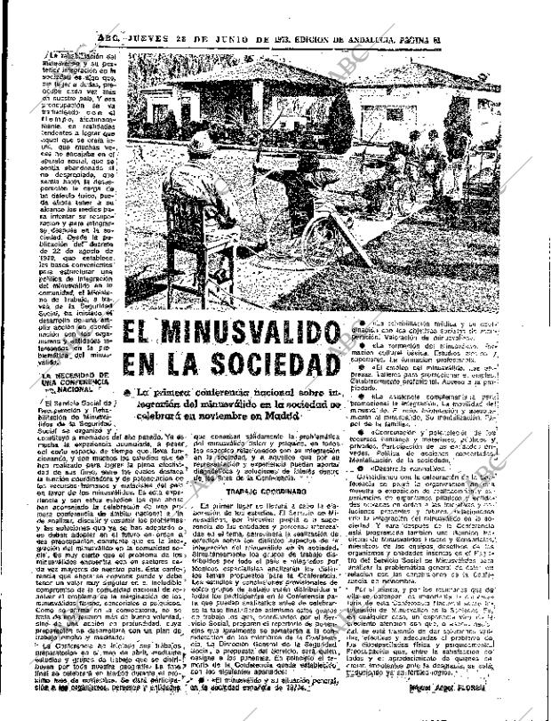 ABC SEVILLA 28-06-1973 página 81