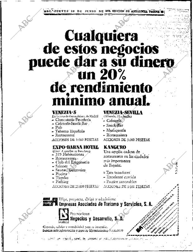 ABC SEVILLA 28-06-1973 página 82