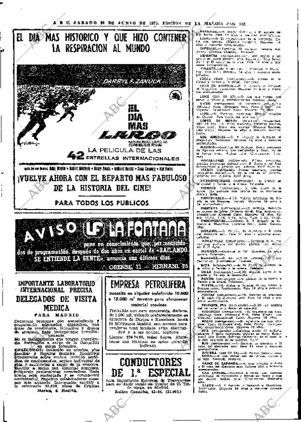 ABC MADRID 30-06-1973 página 102