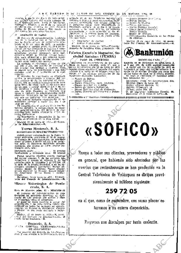 ABC MADRID 30-06-1973 página 79