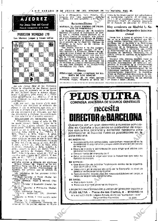 ABC MADRID 30-06-1973 página 87