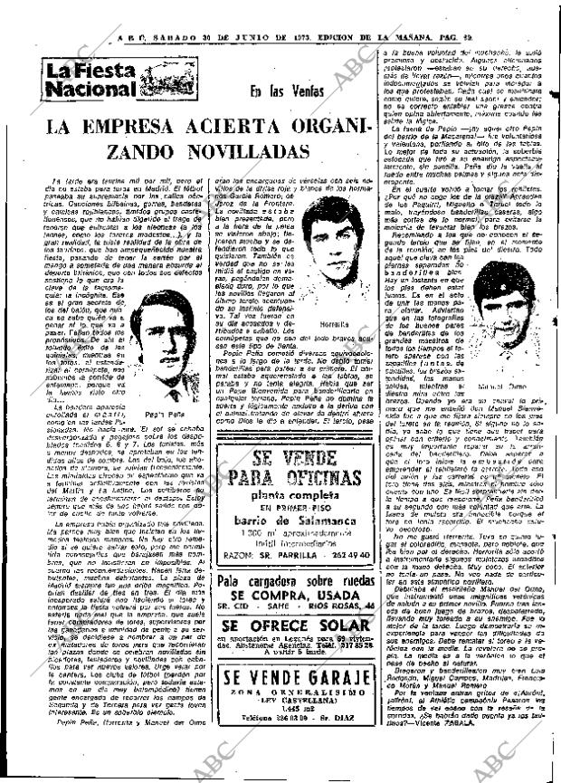 ABC MADRID 30-06-1973 página 89