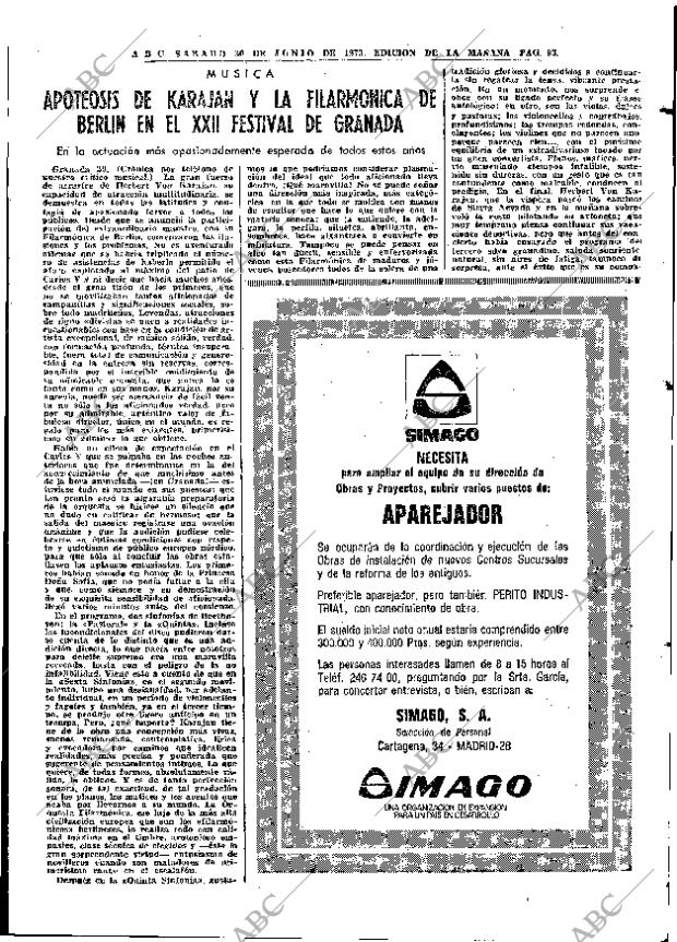 ABC MADRID 30-06-1973 página 93