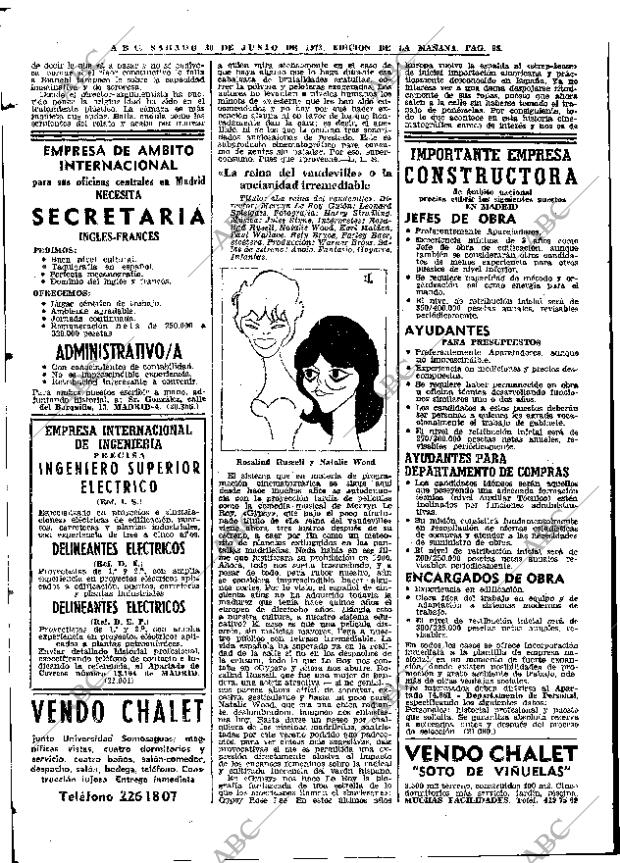 ABC MADRID 30-06-1973 página 96