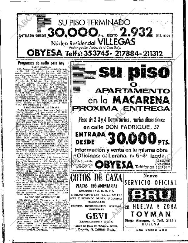 ABC SEVILLA 30-06-1973 página 100