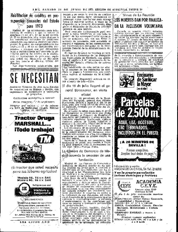 ABC SEVILLA 30-06-1973 página 39